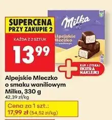 Biedronka Czekoladki waniliowe Milka Alpejskie Mleczko oferta