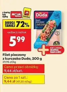 Biedronka Filet pieczony z kurczaka Silesia Duda oferta