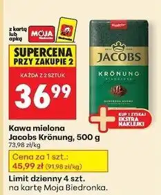 Biedronka Kawa Jacobs Kronung oferta