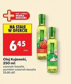 Biedronka Olej pomidor czosnek bazylia Kujawski Ze Smakiem oferta
