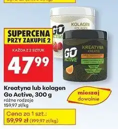 Biedronka Kolagen truskawka-malina Go Active oferta