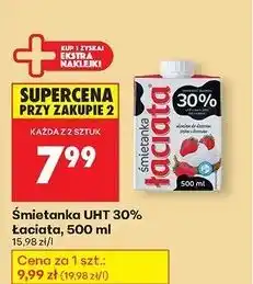Biedronka Śmietanka 30% Łaciata oferta
