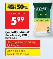Biedronka Ser edamski Światowid oferta
