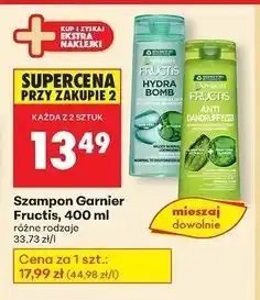 Biedronka Szampon przeciwłupieżowy Garnier Fructis Anti Dandruff oferta