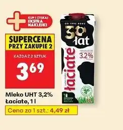 Biedronka Mleko 3.2% Łaciate oferta
