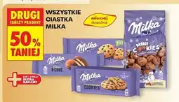 Biedronka Ciastka z kawałkami czekolady Milka Cookies Sensations oferta