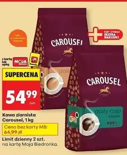 Biedronka Kawa Carousel Crema oferta