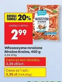 Biedronka Włoszczyzna słupki Mroźna Kraina oferta