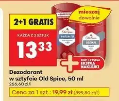 Biedronka Dezodorant Old Spice Original oferta