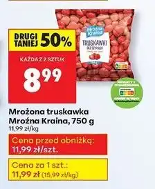 Biedronka Truskawki bez szypułek Mroźna Kraina oferta