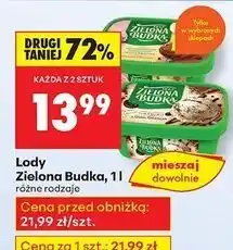 Biedronka Lody tiramisu Zielona Budka oferta
