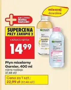 Biedronka Płyn micelarny z olejkiem arganowym Garnier Skin Naturals oferta