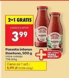 Biedronka Passata intense zioła polskie Dawtona oferta