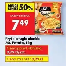 Biedronka Frytki długie cienkie Mr. Potato oferta