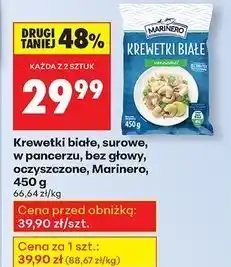 Biedronka Krewetki białe Marinero oferta