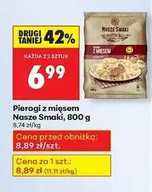 Biedronka Pierogi z mięsem Nasze Smaki oferta