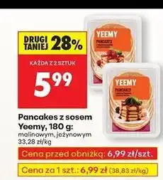 Biedronka Pancakes z sosem jeżynowym Yeemy oferta