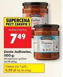 Biedronka Gulasz z wieprzowiną i warzywami Jadłowiec oferta