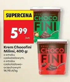 Biedronka Krem czekoladowo-orzechowy Milimi Chocofini oferta