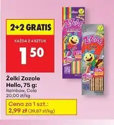Biedronka Żelki cola Zozole oferta
