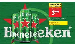 Biedronka Piwo Heineken oferta