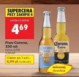 Biedronka Piwo Corona Cero oferta