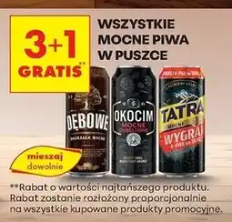 Biedronka Piwo Tatra Mocne oferta