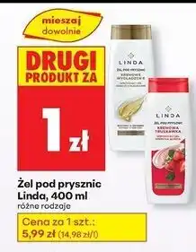 Biedronka Żel pod prysznic kremowe wygładzenie Linda oferta