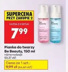 Biedronka Pianka do twarzy algae Be Beauty oferta