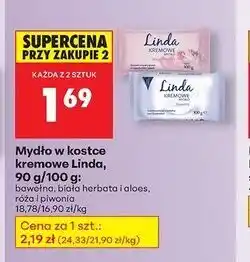 Biedronka Mydło róża i peonia Linda oferta