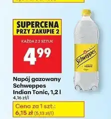 Biedronka Napój indian tonic Schweppes oferta