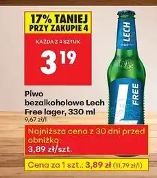 Biedronka Piwo Lech Free oferta