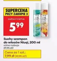 Biedronka Suchy szampon mango Niuqi oferta