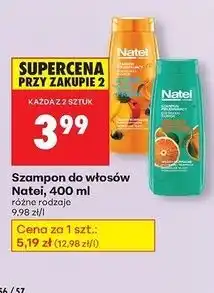 Biedronka Szampon do włosów grow better Natei oferta