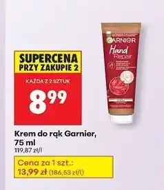 Biedronka Krem do rąk intensywnie regenerujący Garnier Hand oferta