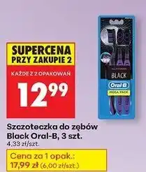 Biedronka Szczoteczka do zębów black medium Oral-B Allrounder oferta