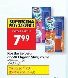Biedronka Point block owocowa nuta Agent Max oferta