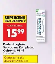Biedronka Pasta do zębów Sensodyne Kompletna Ochrona+ oferta
