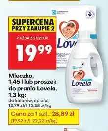 Biedronka Mleczko do prania bieli Lovela Baby oferta