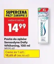 Biedronka Pasta do zębów Sensodyne Daily Whitening oferta