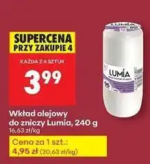 Biedronka Wkład olejowy do zniczy 240 g 96 h Lumia oferta