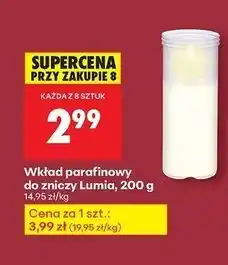 Biedronka Wkład parafinowy 200 g Lumia oferta