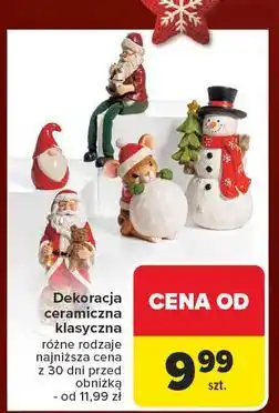 Carrefour Figurka ceramiczna oferta