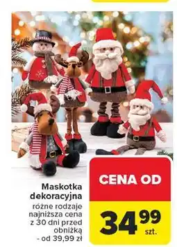 Carrefour Maskotka dekoracyjna oferta