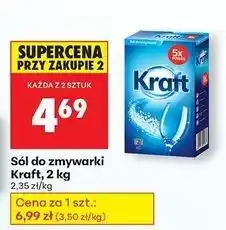 Biedronka Sól do zmywarek Kraft oferta