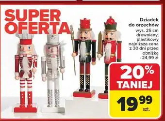 Carrefour Dziadek do orzechów 25 cm oferta