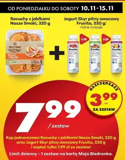 Biedronka Jogurt mango marakuja Fruvita Skyr oferta