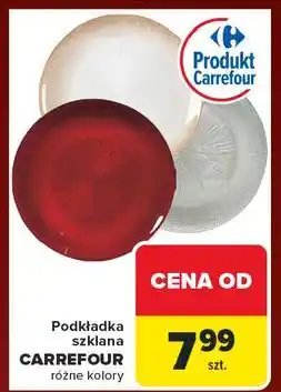 Carrefour Podkładka szklana Carrefour oferta
