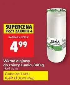 Biedronka Wkład olejowy do zniczy 120 Lumia oferta