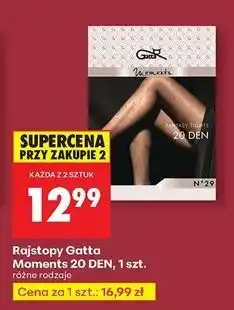 Biedronka Rajstopy fantasy tights 20 den n.29 Gatta oferta